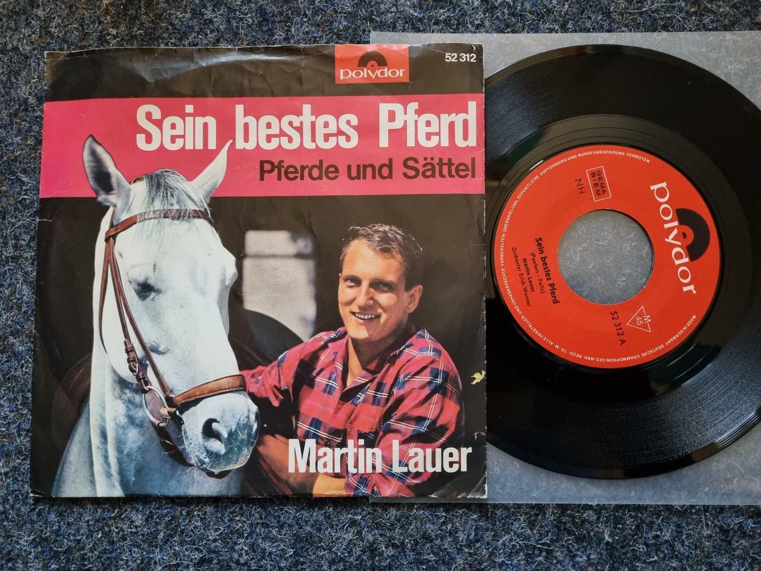 7"" Single Vinyl Martin Lauer - Sein bestes Pferd