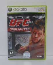 UFC 2009 Undisputed Microsoft Xbox 360 2009 Complete with Manual CIB