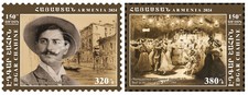 Armenia 2024 MNH** Mi 1405-1406 Edgar Chahine French Legion of Honor "Venice"