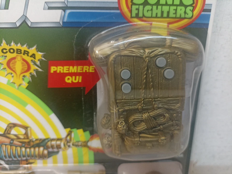 Gi Joe Viper 1991 Cobra Sonic Fighters MOC Hasbro ACTION FIGURE SIGILLATO-ZR-N3 - Immagine 3 di 4