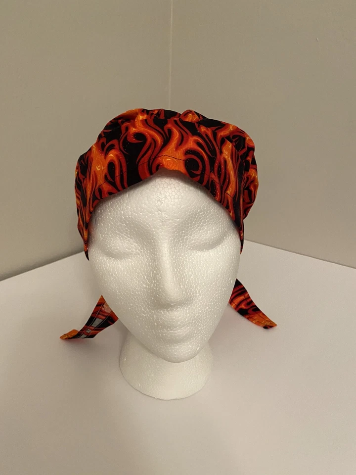 Scrub Cap Flame Unisex - Image 3 of 4