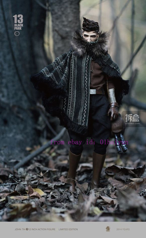 Black 13 Park B13 1/6 Black Laborary Wolf The Night