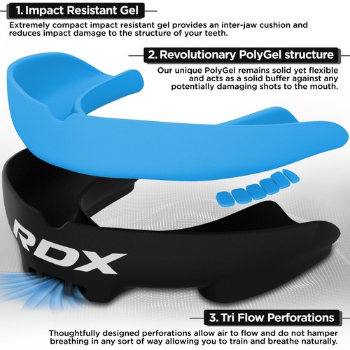 Mouth Guard Boxing by RDX, Gum Shield for Mouth Protection in MMA & Kick Boxing - Picture 12 of 57