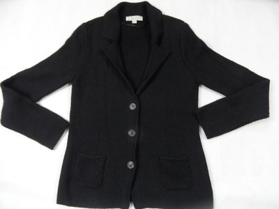 COMMA beautiful cardigan blazer look black size 36 top 918