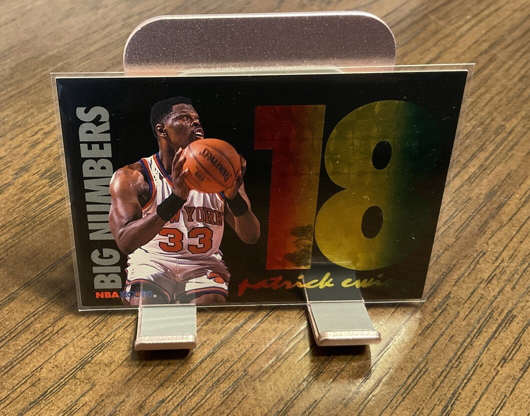 1994-95 NBA Hoops Big Numbers Patrick Ewing #BN4 HOF
