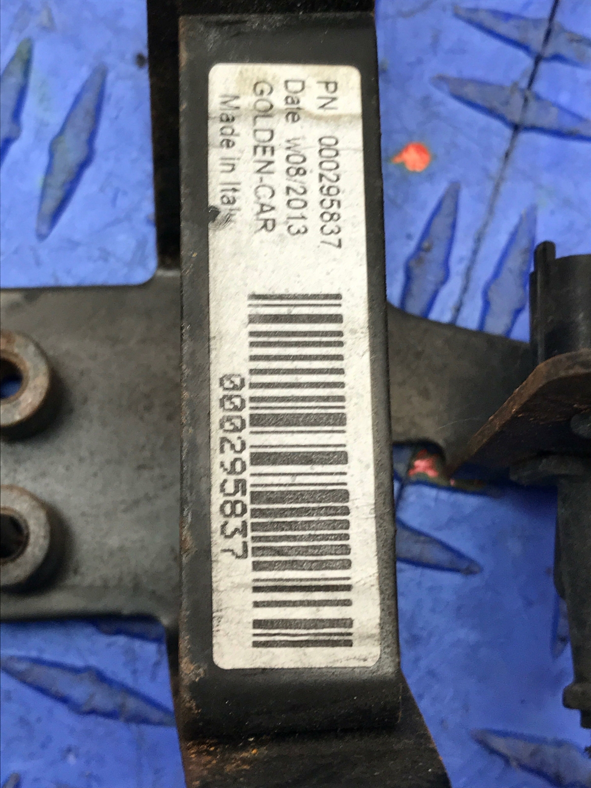 13-17 MASERATI QUATTROPORTE M156 3.0L AWD ENGINE IGNITION KNOCK SENSOR OEM