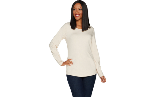 Oatmeal Heather L A299222 QVC 