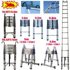 Multifonction Échelle Télescopique Escamotable Équipements d'atelier 5m 4.4m 3m