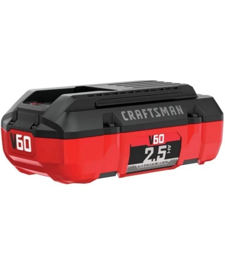 Craftsman V60 Ah Battery 60V Lithium Ion CMCB6025 Genuine OEM