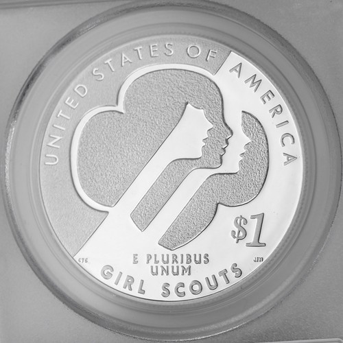 2013-W $1 Girl Scouts of the USA Centennial Proof Silver Dollar PCGS PR 69 DCAM - Picture 4 of 12