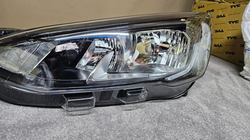 FITS FORD FOCUS HEADLIGHT PASSENGER SIDE LH 2018-22 HALOGEN WITH LED DRL - Picture 3 of 14
