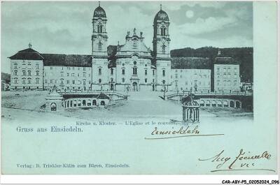 CAR-ABYP5-0302-SCHWEIZ - EINSIEDELN - Kirche und Kloster
