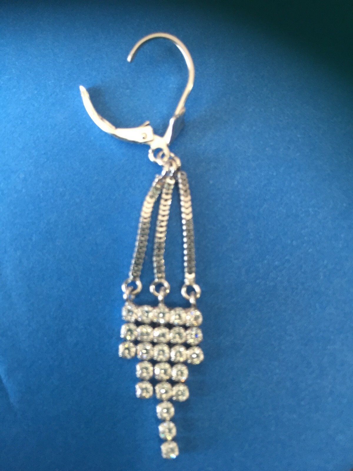 Women's 925 Sterling Silver Long Tassel Drop Dangle Hook Fashion