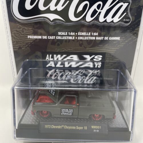 2021 M2 Machines Coca Cola 1973 Chevy Cheyenne Super 10 Chase 1/750 NMD01 - Picture 2 of 12