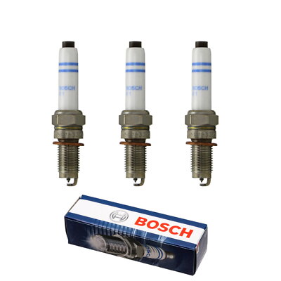 3 x Zündkerze BOSCH für 1.0 TSI AUDI A1 VW Golf 7 Polo 6R UP Ibiza 6J Fabia