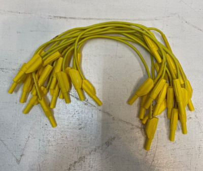 16 Quantity of CAT Yellow Connection Leads 16'' L, 8951-20, D-61158 (16 Qty)