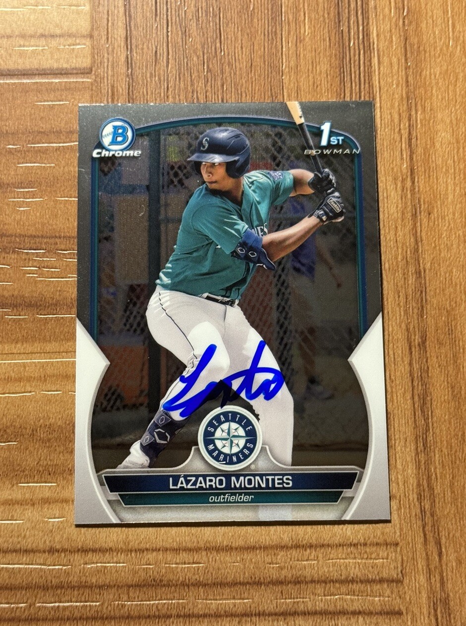 超新星！！Lazaro Montes 直筆サイン マリナーズ 期待のプロスペクト