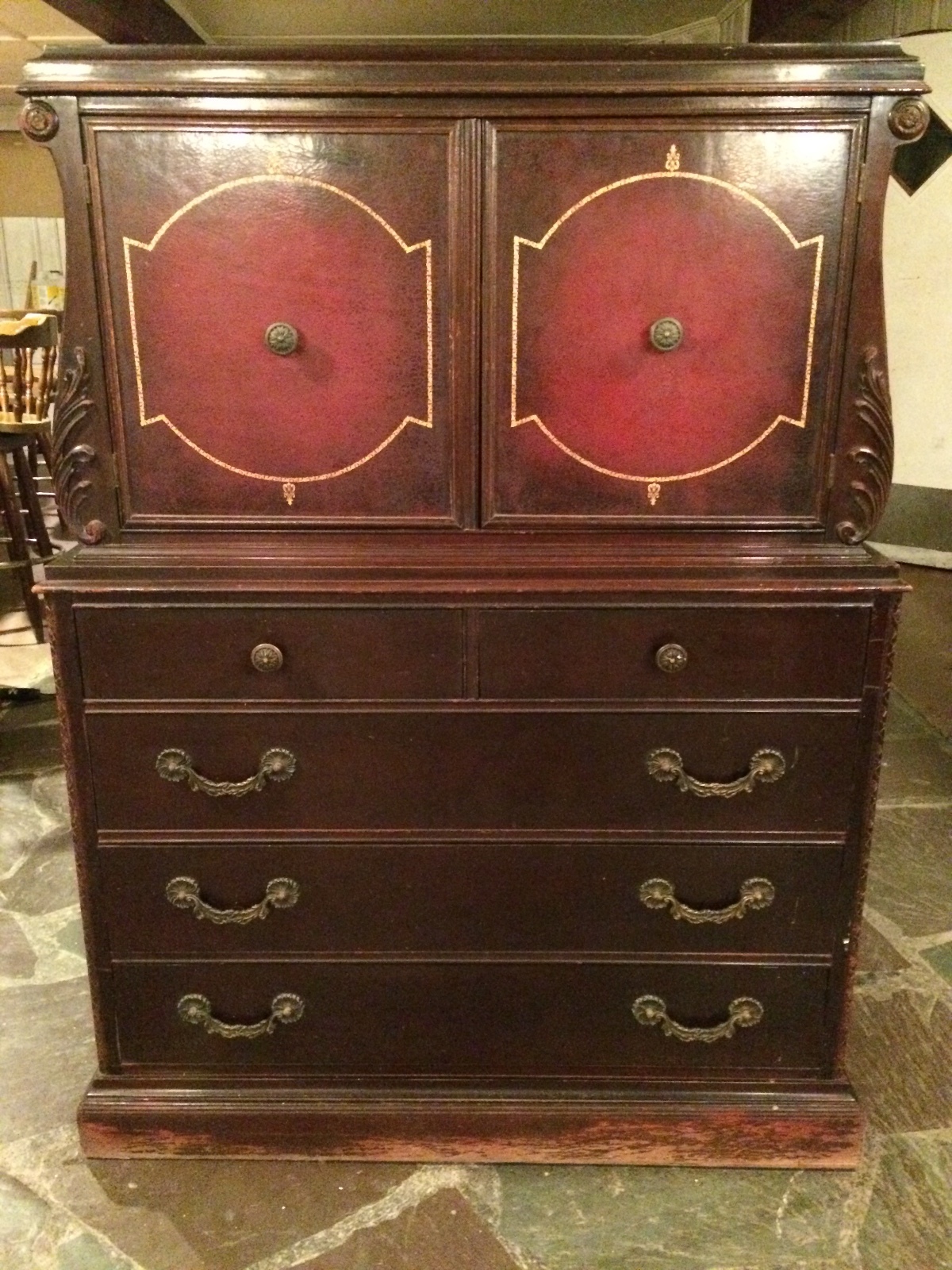 Antique Gentleman's Dresser eBay