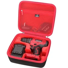 Tourmate Hard Storage Case for 20V Cordless Drill - Travel Case for 20V Cordl...
