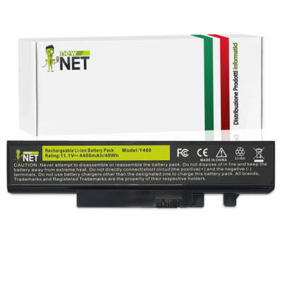 Akku kompatibel mit Lenovo Ideapad Y460A-IFI Y460A Y460A-ITH [4400mAh]
