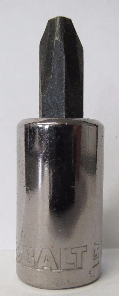 Kobalt 22464 3/8" Drive #4 Phillips Bit Tip USA - Image 2 of 3