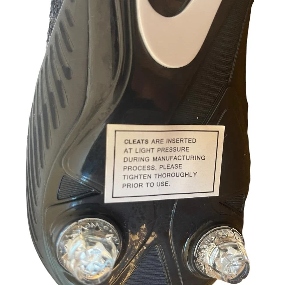 Scarpe da calcio Nike Alpha Menace Elite 2 CI1530 001 da uomo taglia 14 nere + chiave