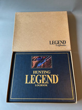 Hunting Legend Logbook Journal: Hardcover Leather Cover Brand New Out of Print