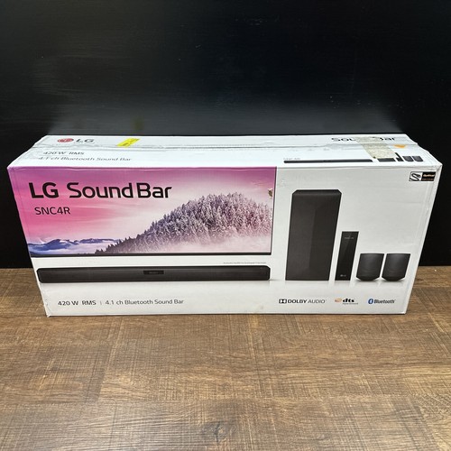 LG SNC4R 4.1 Channel Soundbar with Bluetooth and Surround Sound
