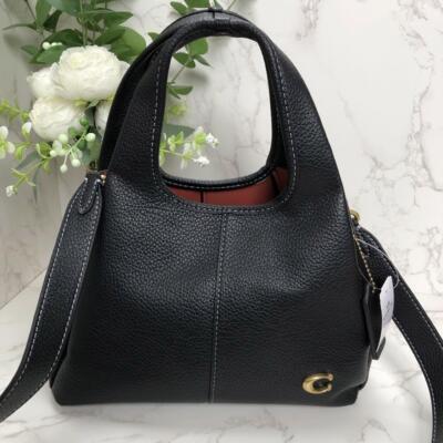 即入金21000円可　COACH　新品未使用　レディース コーチ COACH COACH ショルダーバッグ LANA CM545 レザー （B4/MAPLE