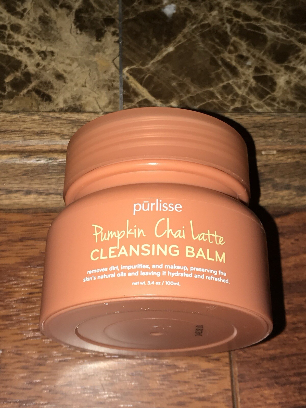 Pūrlisse Pumpkin Chai Latte Cleansing Balm 3.4 Oz Unboxed Fresh