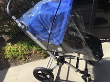 Rain cover Shield Protector to fit Bugaboo Frog Baby Stroller Black Clear Winter
