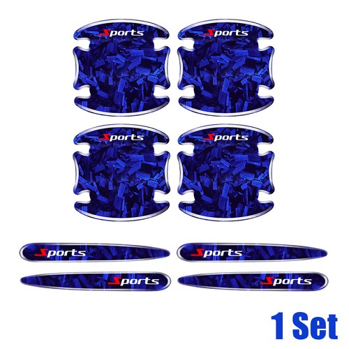 8pcs Car Door Handle Bowl Guard Anti Scratch Sticker Protector Cover Accessories - Picture 17 of 17