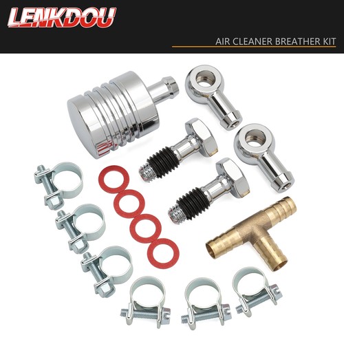 Air Cleaner Breather Kit For Harley 93-17 Big Twin Dyna Softail Sportster 91-22 - Picture 5 of 8