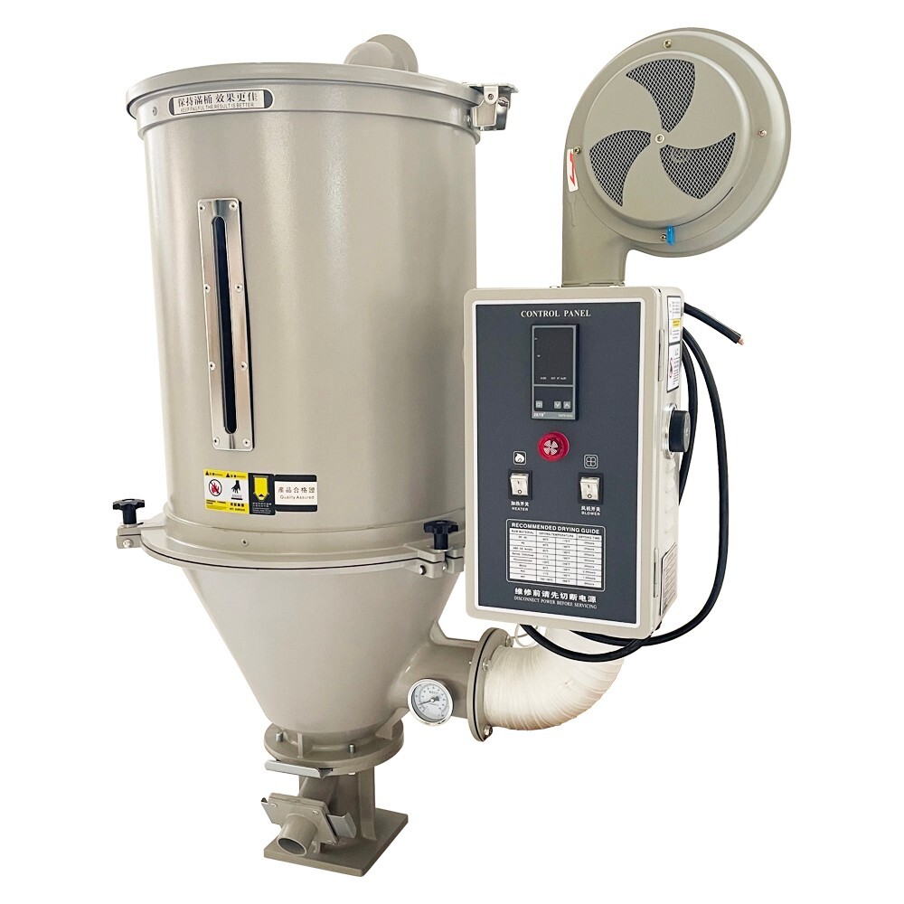 Hot Air Dryer Hopper Type Plastic Granule Dryer Injection Molding Drying 33lb