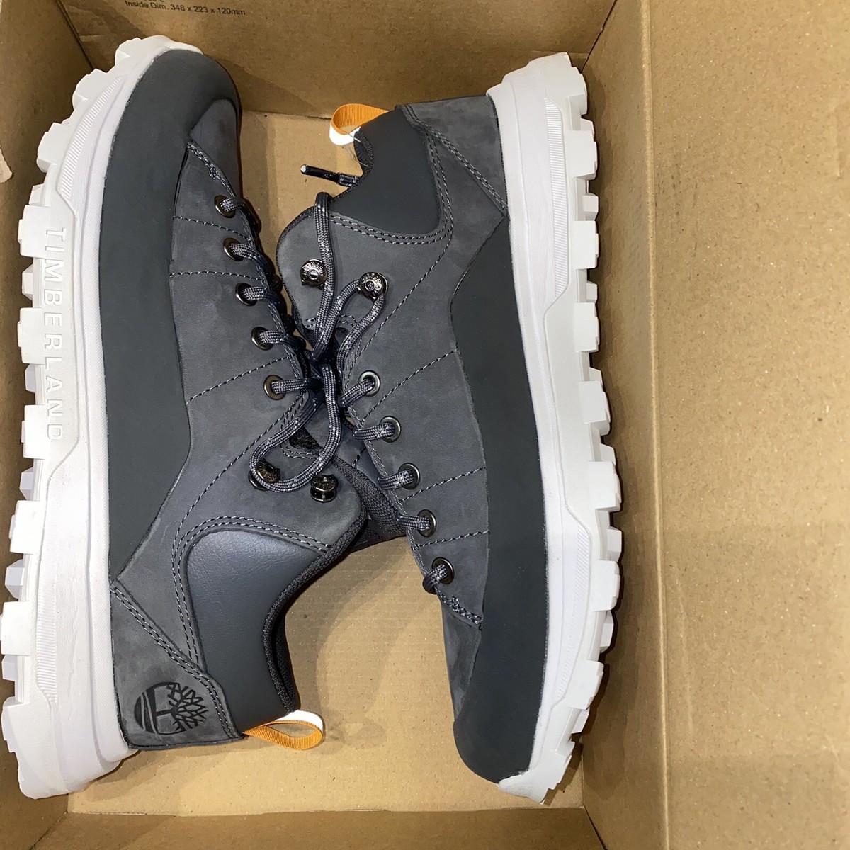 Men\'s Timberland Treeline Low Hikers  Grey Nubuck US 8 Men main image 2
