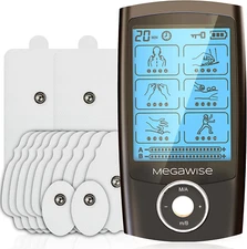 Electro Shock Therapy Pulse Massager EMS TENS Unit Muscle Stimulator 48 Modes