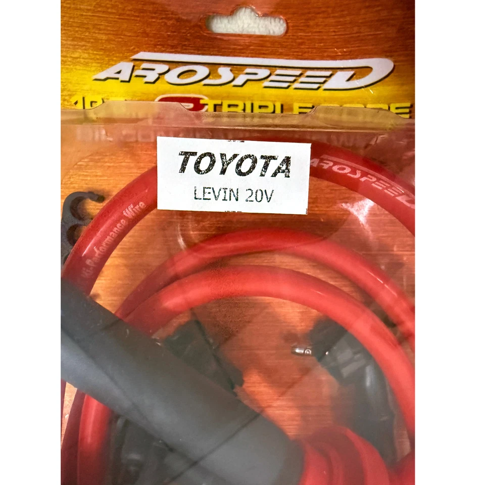 Штепсельный кабель Toyota Corolla Levin 4AGE 20 В AROSPEED ТРОЙНОЙ СЕРДЕЧНИК 10,2 мм - Изображение 2 из 4