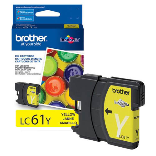 Brother MFC-250C Ink Cartridge Set - (LC61) 2pcs Black with 1 of each Color - Picture 6 of 6