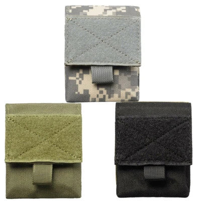 Tactical Molle Pouch Mini Military Cigarette Case EDC Utility Lighter Waist Pack