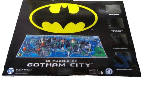 NEW SEALED BATMAN Animated Series Eyes On Gotham 1000 Pc Puzzle +