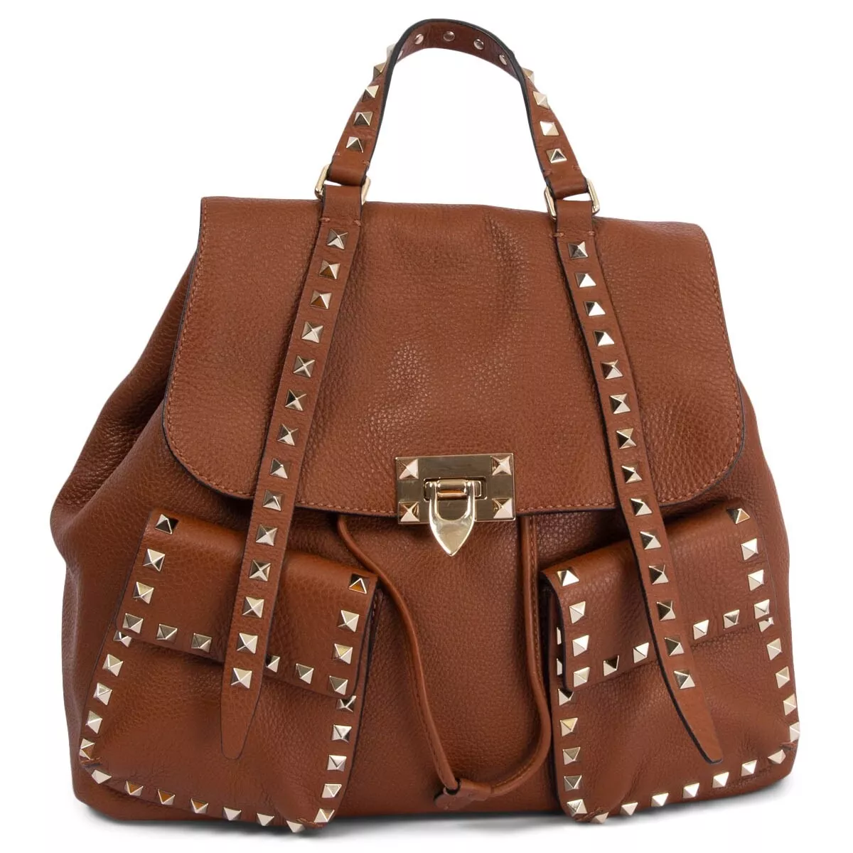 valentino backpack brown