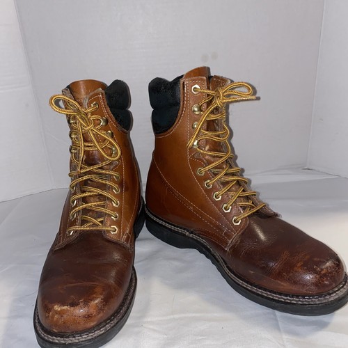 Texas Steer Insulated Work Boots size 8 