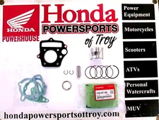 NEW GENUINE HONDA OEM PISTON KIT WITH GASKETS AND AIR FILTER *2006-2024 TRX90*