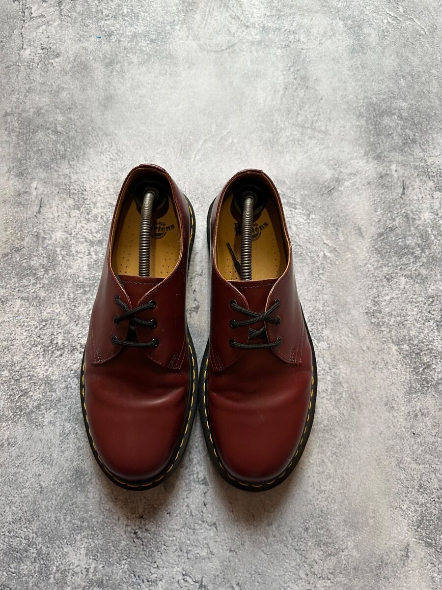 Boots DR. MARTENS 1461 CHERRY RED SMOOTH Sz 42 Us 9 Uk 8 | eBay Boots DR. MARTENS 1461 CHERRY RED SMOOTH Sz 42 Us 9 Uk 8 | eBay