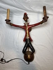 Monkey Wall Sconce by Bill Huebbe