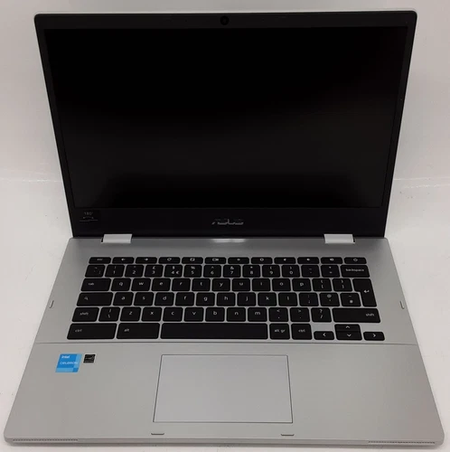 Asus CX1400CK N4500 4GB Ram 64GB SSD 14" Inch ChromeOS Silver With/ Power Supply