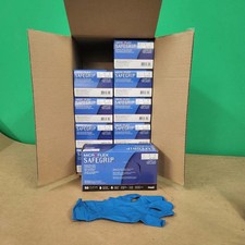 Microflex SafeGrip Latex Exam Gloves Large 10 Boxes 50ct. 500 Gloves SG-375-L