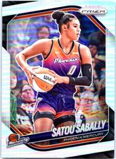 2025 Panini Prizm WNBA #4 Satou Sabally Silver Prizms
