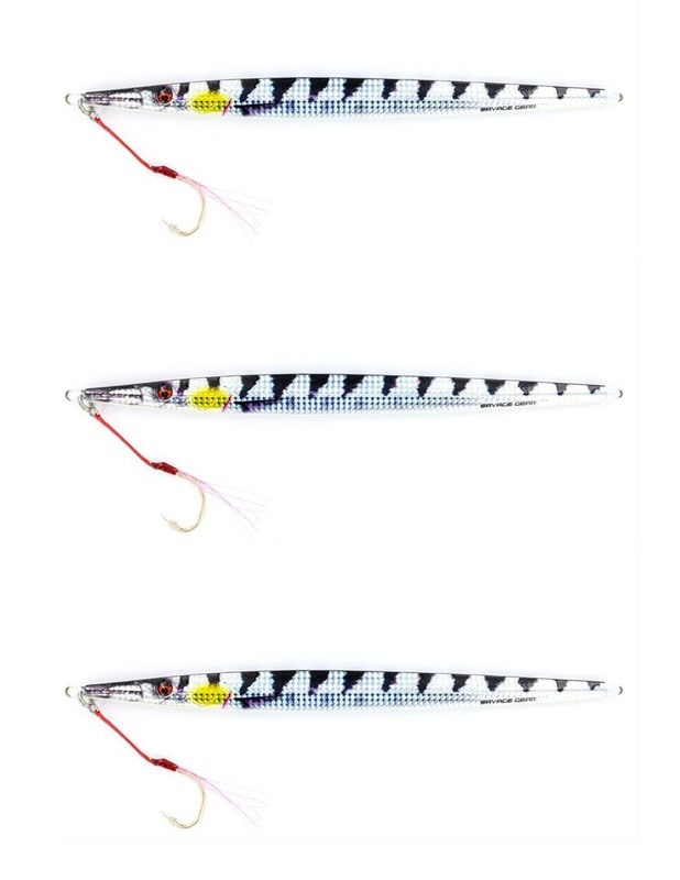 (3) Savage Gear 10" Sinking 9 Oz Needle Jig Jigs Barracuda Brand New