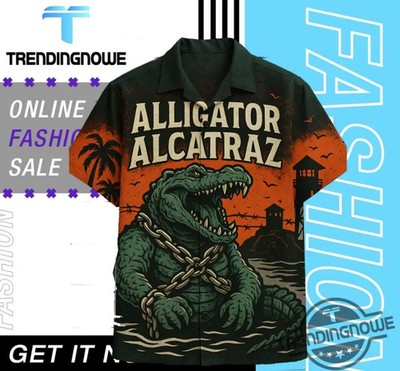 Alligator Prison Swamp Gator Hawaiian Shirt